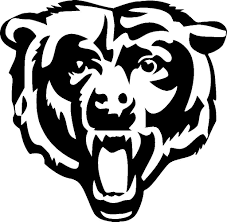 Bears Footballe Colouring Pages Chicago Bears Logo Bear Stencil Chicago Bears Tattoo