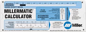 Mig Weld Chart Wiring Diagrams