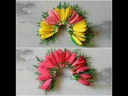 Bridal Flower Poo Jadai Veni Gajra Jadai Billai Different Method To Tie Flower Floral Accessories Hair Bridal Hair Decorations Fresh Flower Jewelry