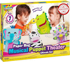 The card come with white envelope (non stampin up) made in a smoke free home. Buy Creative Kids Musical Puppet Theater Make Your Own Hand And Finger Puppets 4 Paper Bag 3 Finger Puppets Animal Sound Chips Included Puppets For Kids Boys Girls Arts