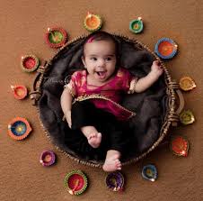 Custom Baby Outfit Made By Lashkaraa Com For This Little Diva For Diwali 3 Baby Photoshoot Girl Baby Girl Newborn Photos Baby Boy Newborn Photography