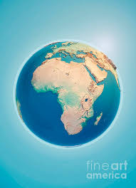 The third planet from the sun, earth has unique conditions that allow it to support all kinds of plant and animal life. Africa 3d Render Planet Earth Puzzle For Sale By Frank Ramspott