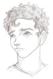 Pin By April Jane On Create Boy Hair Drawing Curly Hair Drawing Anime Curly Hair
