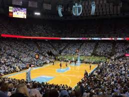 Dean E Smith Center Section 102 Row W Home Of North