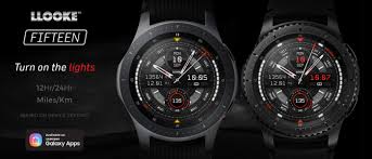 Difference between kilometers and miles. Mygalaxywatch Watchface Overview Llooke Fifteen 12 24hr Km Miles