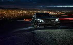 Download Wallpapers Mercedes Benz E63 Amg S 2017 Cars Night Supercars Headlights Mercedes Besthqwallpapers Com Mercedes Wallpaper Mercedes Mercedes Benz E63 Amg