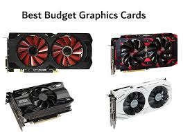 Best Budget Graphics Cards 2020 Buyer S Guide Graphic Card Best Budget Card Model