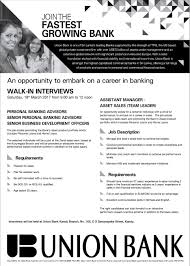 Bank branch manager resume faq. Assistant Manager Assistant Sales Team Leader At Union Bank Of Colombo Plc Career First Accounting Jobs Union Bank Bank Jobs