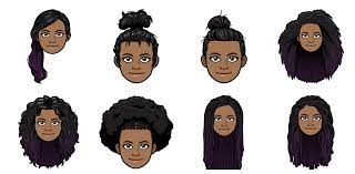 New Afro Hairstyles On Bitmoji Long Curly Hair Ombre Curly Hair Short Curly Hair