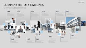 Powerpoint Timeline Template For Company Histories History Design Timeline Design Timeline Infographic Design