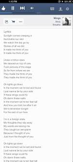 Birdy Let It All Go Chords Wings By Birdy Lyrics Wings Lyrics Music Love Birdy Singer