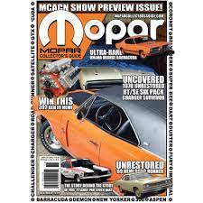 Subscribe and get the inside track on everything the mopar hobby has to offer! Printed Back Issues Shipping Us Mopar Collector S Guide Magazine