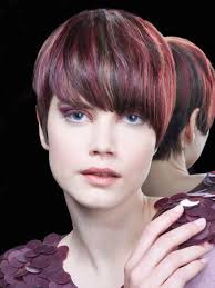 Image result for frisuren kurze haare farbe