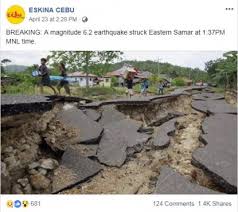 Spratly islands is a group of islands, reefs, islets and cays in the south china sea or west philippines sea which is being claimed by asian countries namely the philippines, vietnam, brunei, malaysia, taiwan and people's republic of china. No This Is Not A Breaking News Photo Of A Recent Earthquake In The Philippines Fact Check