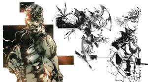 Metal Gear Solid 4 Concept Art & Characters