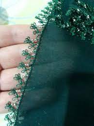 Birbirinden Farkli 35 Yesil Pembe Igne Oyasi Modelleri Boncuklu Desenler Tig Isleri Oya