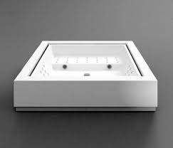 Quadrat Free Standing Minipool By Kos Hydromassage Baths Outdoor Bathtub Interior Design Living Room Bathtub