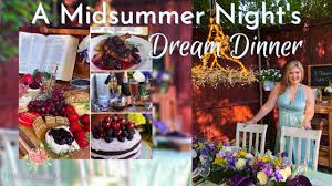 But, we decided to take it even one step further and bring said dream dinner party to life because that's kinda what we. A Midsummer Night S Dream Dinner Party Youtube