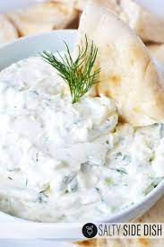 Authentic Greek Taztziki Sauce Recipe With Oven Roasted Whole Garlic Diced Cucumbers Greek Recipes Authentic Greek Recipes Tzatziki Sauce Recipe Greek Yogurt
