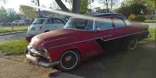 Image result for Black 1955 Plymouth