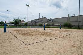 Building a beach volleyball court with bad sand typically results in a court which doesn't get used. Sand Volleyball Courts Recreational Sports