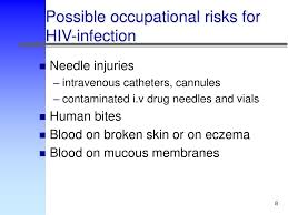 Needle stick injury is a penetrated stab wound from a used needle that may result in exposure to blood or other body fluids. Ppt Blood Borne Occupational Health Risks Powerpoint Presentation Free Download Id 4384206