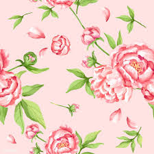 Download Premium Vector Of Hand Drawn Pink Peony Pattern 421559 Pink Peonies Peony Illustration How To Draw Hands