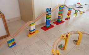 Duplo Brio Wooden Train Track Adapter 4 Set Wooden Train Track Wooden Train Wood Train