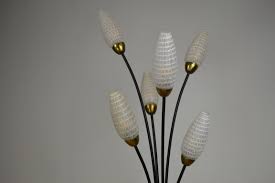 Tripod floor lamp surged in popularity again this year. 1950s Tripod Floor Lamp With 6 Glass Shades Retro Station