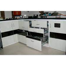 Moreover, you can buy kitchen cabinets online and choose to pay via any one of the payment methods that include cash, credit or debit cards, online wallets, paypal, internet banking, and the no cost emi option. Ferro Powder Coating Pvc Kitchen Cabinet Rs 1160 Square Feet Ferro Creations Id 6445425273