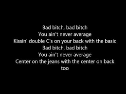 Bebe Rexha Bad Bitch Lyrics Ft Ty Dolla Ign Youtube