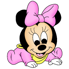 Disney Baby Minnie Mouse Cartoon Png Clip Art Images On A Transparent Background Minnie Mouse Cartoons Mickey Mouse Art Mickey Mouse