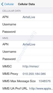 Airtel Sri Lanka Apn Settings For Iphone 4g 5g Apn Settings