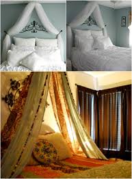 Transform a wooden ladder and some linen fabric into a rustic canopy. Sleep In Absolute Luxury With These 23 Gorgeous Diy Bed Canopy Projects Diy Crafts