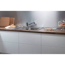 Der spritzschutz für die küche ist ein beliebtes extra, um die wände vor lästigen spritzflecken. Kuchenruckwand 296 Cm X 58 5 Cm Aluminium Alu 273 Kaufen Bei Obi