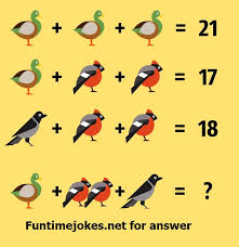 Crossword puzzles are for everyone. Bird Math Puzzle Solution Get Riddle Answer