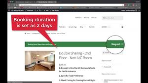 Woocommerce Bookings And Appointments Plugin Free Version Youtube