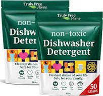 Amazon.com: Truly Free Dishwasher Detergent Powder | Natural ...