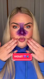 Violet, you’re turning violet 😱💜🫐 #violetcharlieandthechocolatefactory  #violetbeauregarde #halloweenmakeup #halloweenmakeuplook #halloweenlook  #halloweencostume #fyp
