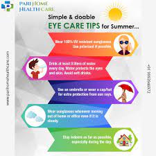 Eyecare Tips For Summer By Pari Home Health Care Home Health Care Eye Care Eye Health