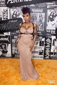 Ebony Porn Star at the 2024 PornHub Awards
