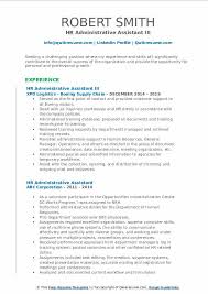 Under general supervision, the accounting/hr assistant is responsible for assisting with the daily accounting and human resources needs of the organization. Hr Administrative Assistant Resume Samples Qwikresume