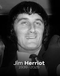 Hibernian FC is deeply saddened to learn of the passing of former  goalkeeper Jim Herriot, aged 85. tinyurl.com/mu9v8ea7