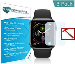 Slabo 3 X Premium Tempered Glass Screen Protector For Apple Watch Series 4 44mm Tempered Glass C Tempered Glass Screen Protector Screen Protector Apple Watch