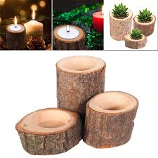 Northlight 17 wavy edged clear glass hurricane pillar candle holder with wooden base. Creative Wooden Candle Holder Tree Branch Shape Candlestick Home Party Festival Decoration Holders Small Medium Large Size Candle Holders Aliexpress
