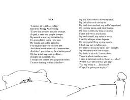 Shel Silverstein S Poem Sick Silverstein Poems Shel Silverstein Poems Shel Silverstein