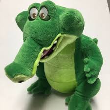 Disney Store 12 Peter Pan Tick Tock Crocodile Croc Alligator Animal Plush Toy Disney Animal Plush Toys Plush Toy Plush Stuffed Animals