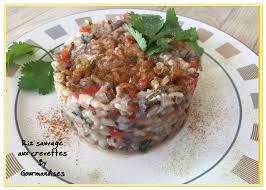 Riz Sauvage Aux Crevettes 270 Cal Par Personne Gourmandises Sucrees Ou Salees Riz Sauvage Riz Crevettes