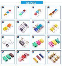 If the fuse is blown again after being replaced, you may have a more severe wiring problem. 15a 32v Att Micro Blade Plug In Car Fuse China Fuse Blade Fuse Made In China Com