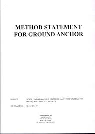 Lorong kelabu, lorong likas plaza, jalan likas, lorong kelicap kuning, jalan likas plaza, lorong juta 1, lorong juta 4, lorong juta 2, lorong cenderawasih, jalan patin. Method Statement For Ground Anchor Km82 30 Flip Book Pages 1 12 Pubhtml5